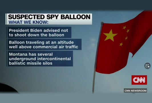 Pentagon tracking suspected Chinese spy balloon over the US