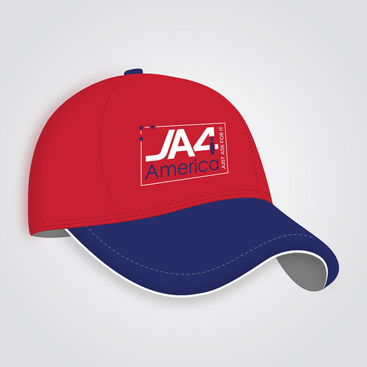 JA4I Red Blue Cap